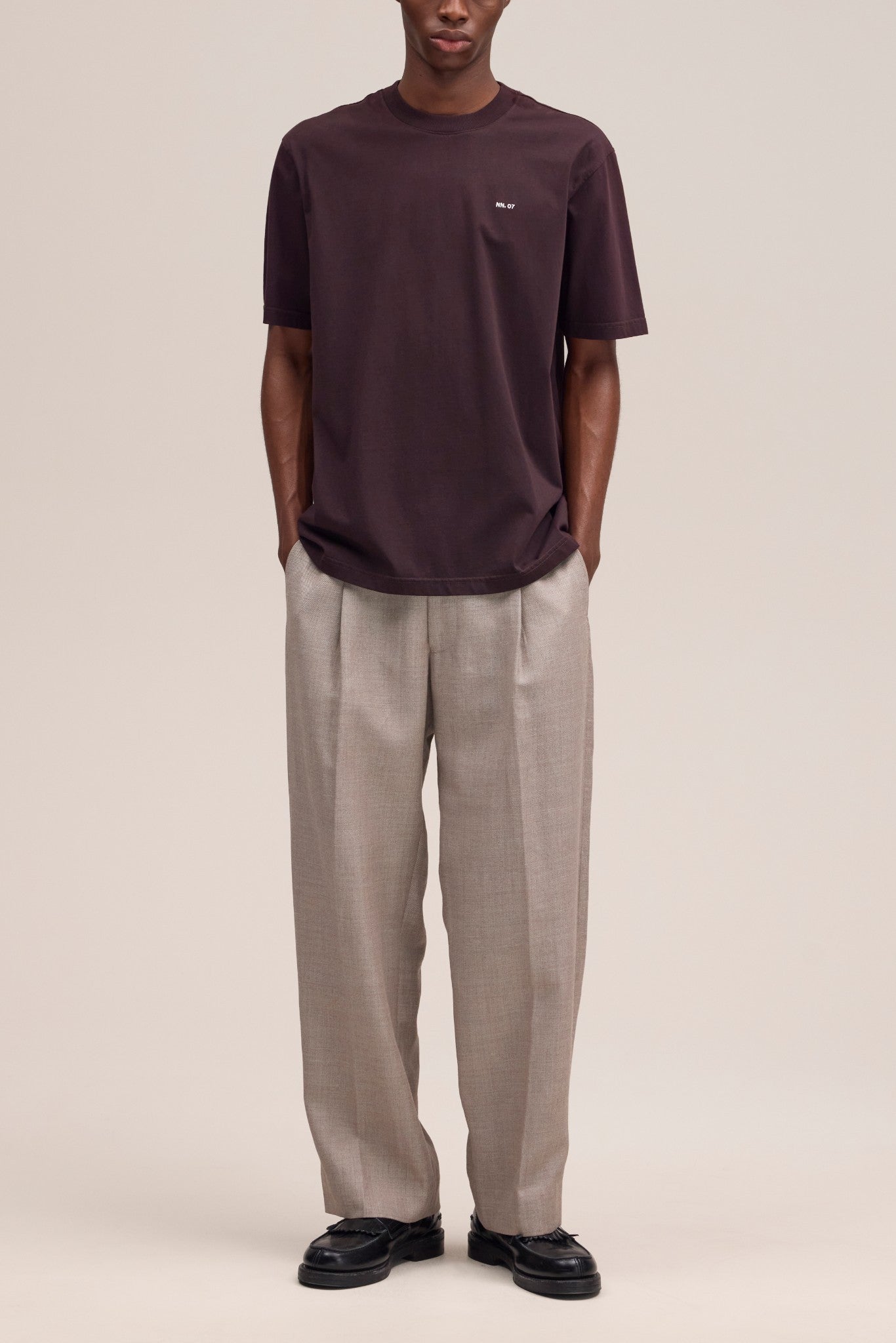 Deep Truffle Adam Pima Cotton T-shirt