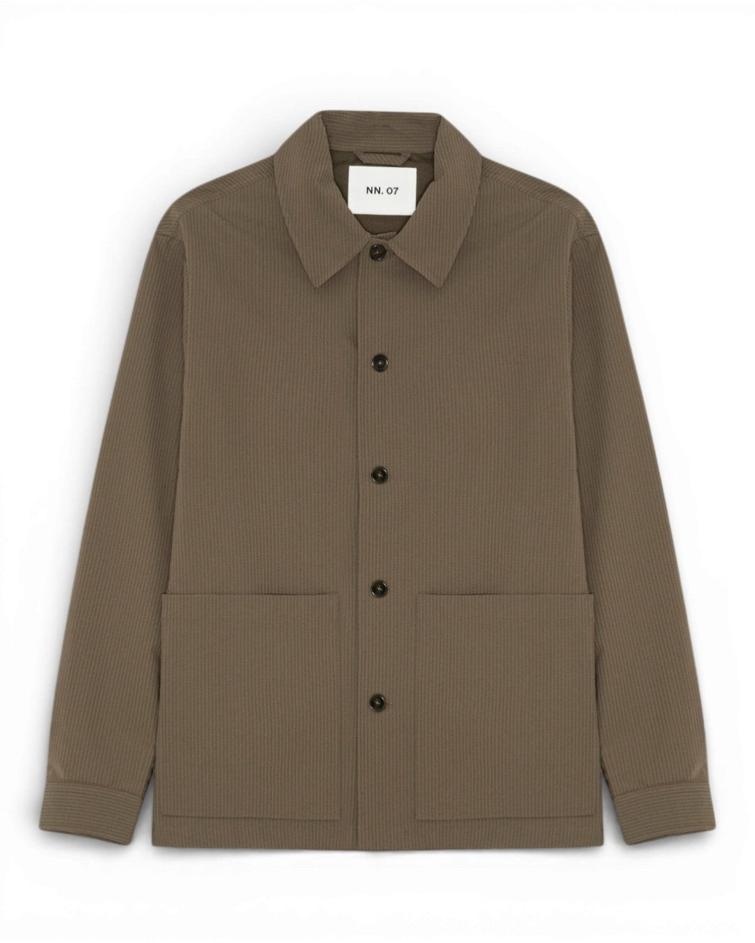 Mable Husk Blaze Seersucker Overshirt