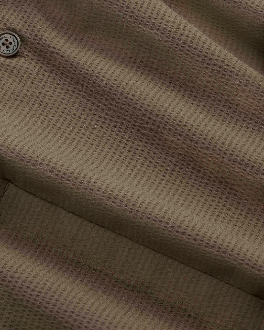 Mable Husk Blaze Seersucker Overshirt