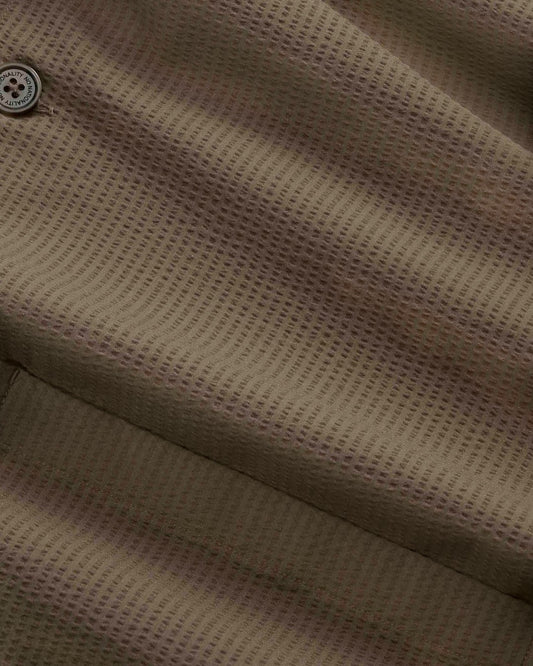 Mable Husk Blaze Seersucker Overshirt