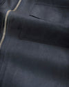 Deep Navy Alban Linen Blend Overshirt