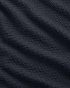 Navy Blue Paul Knitted Cotton Polo
