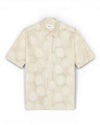 Ivory Freddy SS NO PKT Yam Dyed Satin Dobby Weave Shirt