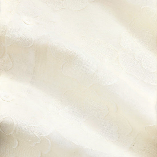 Ivory Freddy SS NO PKT Yam Dyed Satin Dobby Weave Shirt