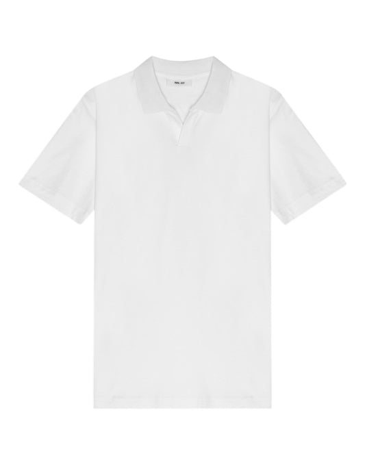 White Paul SS Organic Cotton Polo