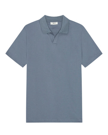 Stone Blue Paul SS Organic Cotton Polo