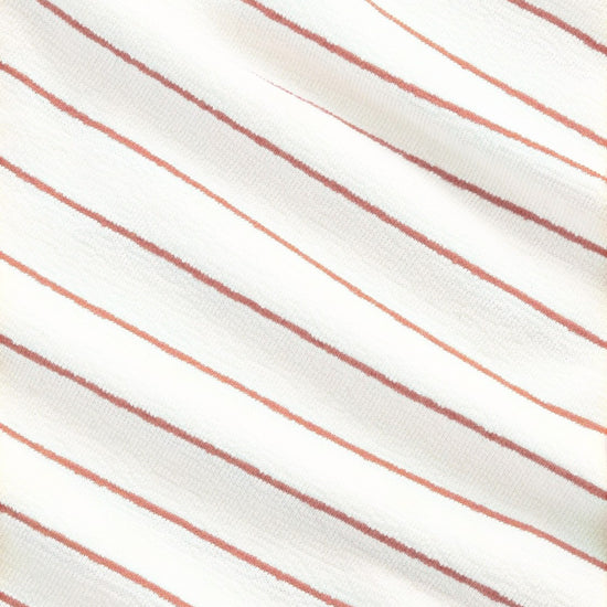 Chili Glow Pedro SS Yam Dyed Striped Crepe Jersey T-shirt