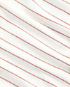 Chili Glow Pedro SS Yam Dyed Striped Crepe Jersey T-shirt