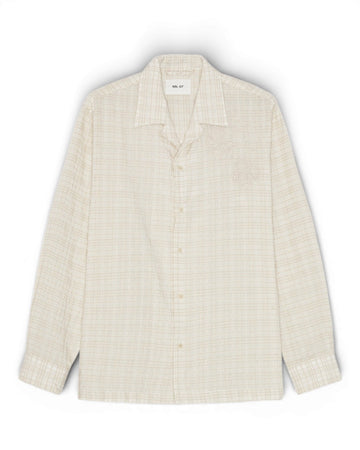 Ivory Ben LS Embroidered Lyocell Shirt