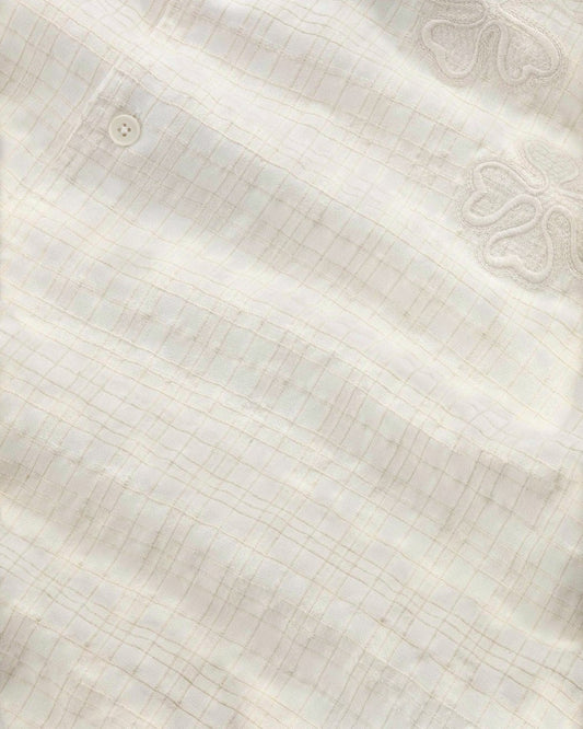 Ivory Ben LS Embroidered Lyocell Shirt