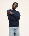 Navy Lommy Cotton Sweater