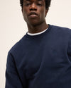 Navy Lommy Cotton Sweater