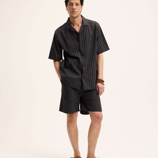 Navy Seven Loose Fit Shirt
