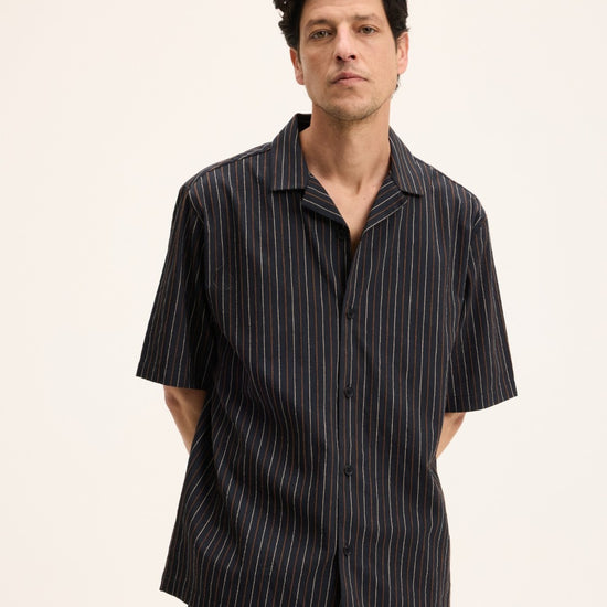 Navy Seven Loose Fit Shirt