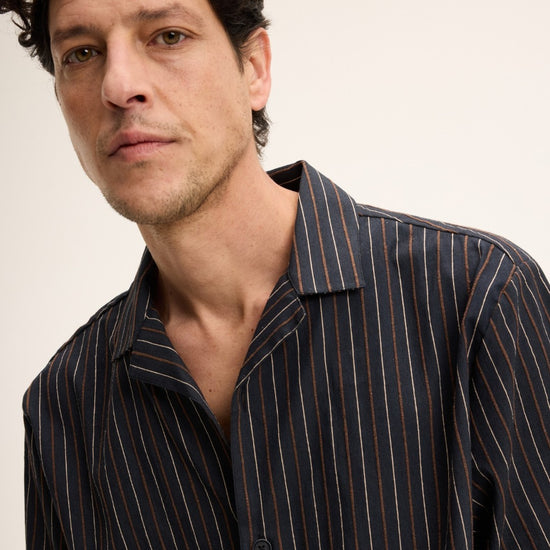 Navy Seven Loose Fit Shirt