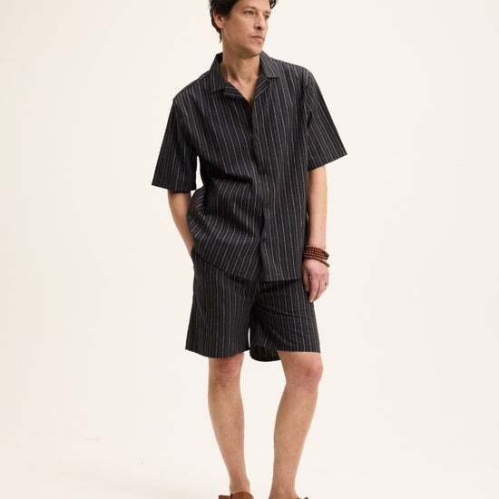 Navy Henry Shorts