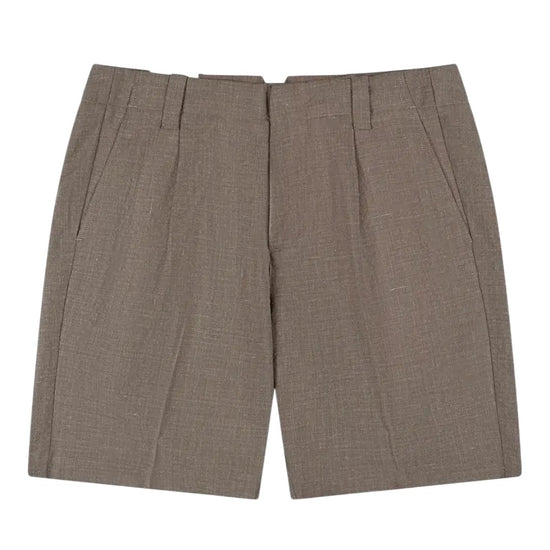 Earth Hart Wool-Linen Blend Shorts
