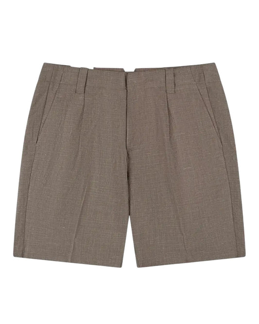 Earth Hart Wool-Linen Blend Shorts
