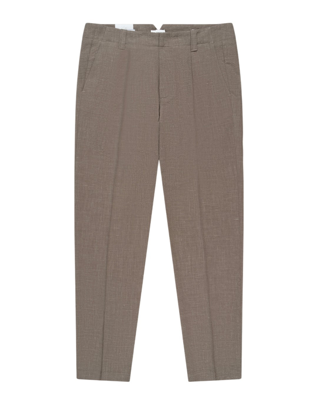 Sand Bart Wool Blend Tapered Fit Trousers