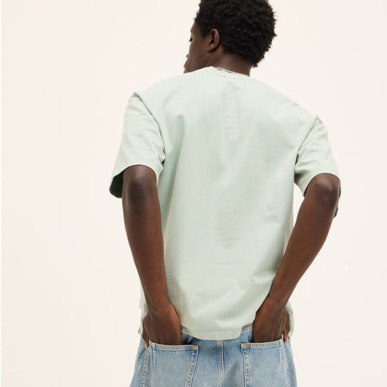 Sage Green Theo Heavyweight Artwork T-shirt