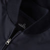 Night Blue Paxton Combed Cotton Hybrid Bomber