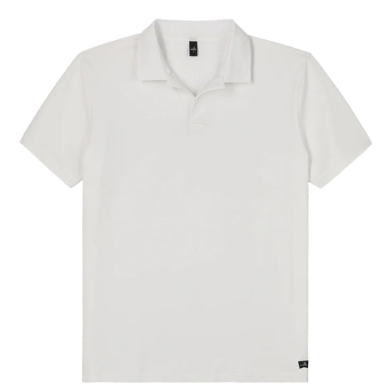 White Hastings Jersey Stretch Polo