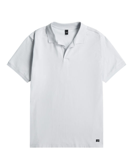 Frost Blue Hastings Jersey Stretch Polo