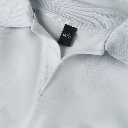 Frost Blue Hastings Jersey Stretch Polo