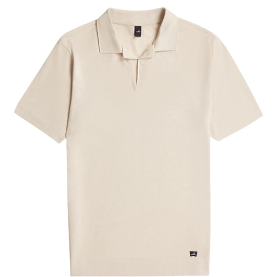 LightSand Daley Luxury Jersey Open Collar Polo