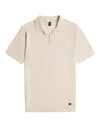 LightSand Daley Luxury Jersey Open Collar Polo