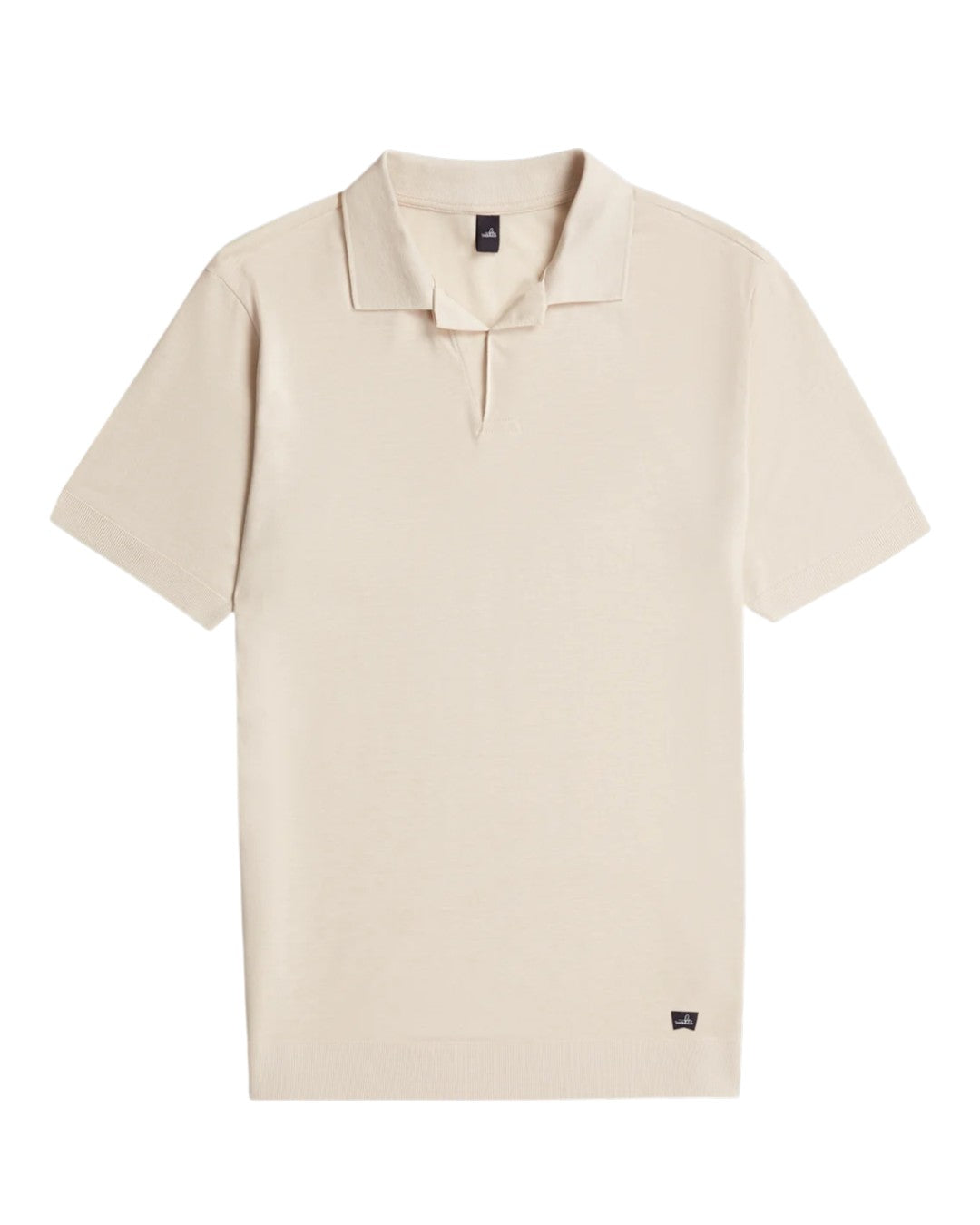 LightSand Daley Luxury Jersey Open Collar Polo
