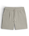 Stone Grey Hayden Pique Drawstring Shorts
