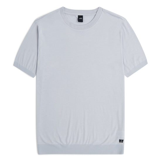 Frost Blue Miles Luxury Jersey T-shirt