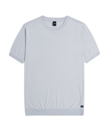 Frost Blue Miles Luxury Jersey T-shirt