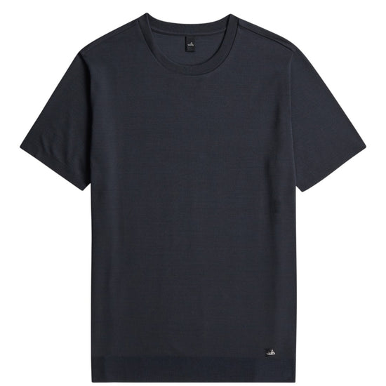 Deep Navy Miles Luxury Pique T-shirt