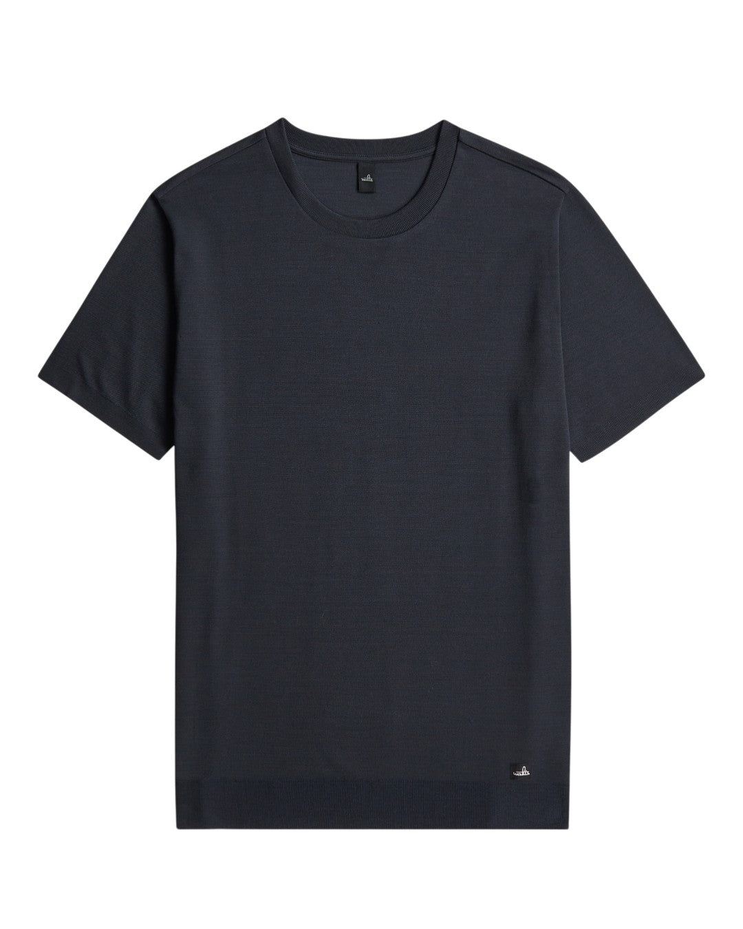 Deep Navy Miles Luxury Pique T-shirt