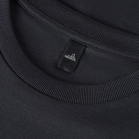 Deep Navy Miles Luxury Pique T-shirt