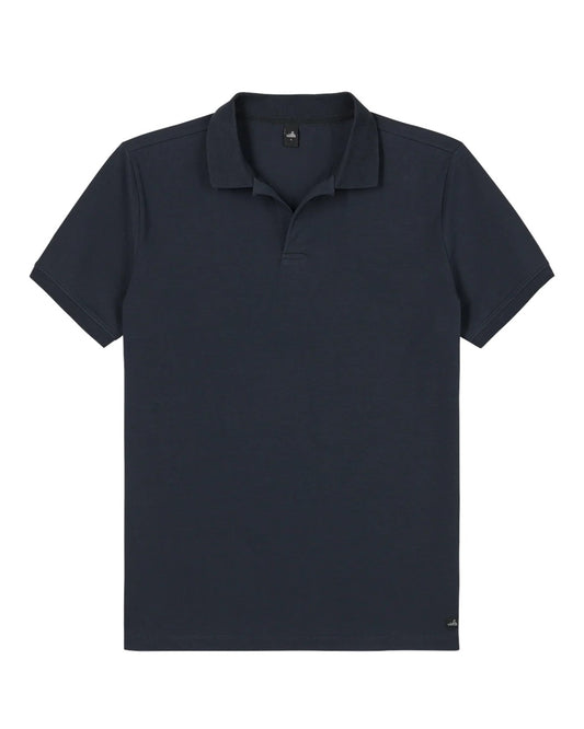 Deep Navy Hastings Jersey Stretch Polo