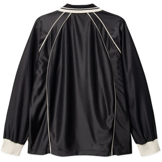 Black WBTaka LS Sports Polo