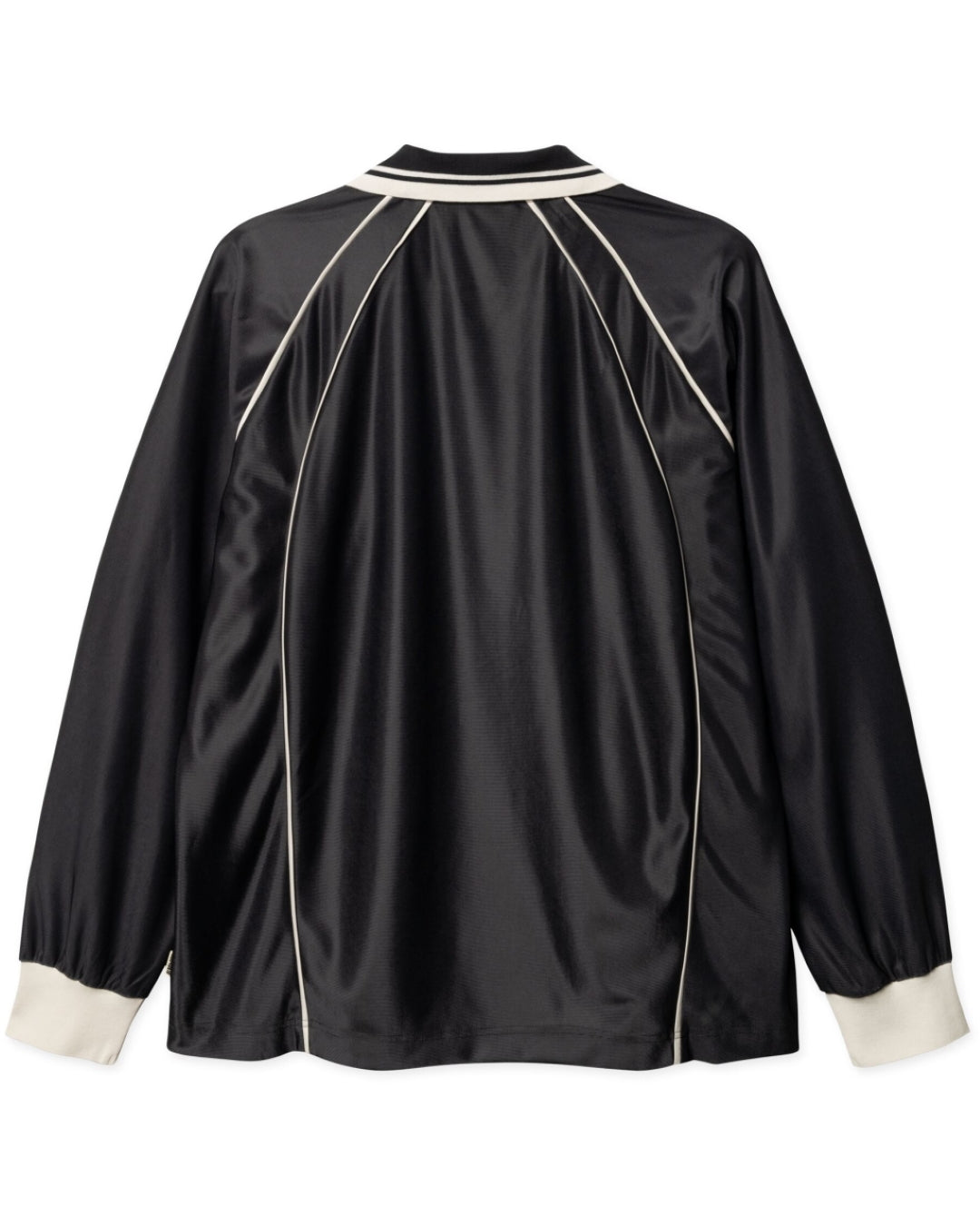 Black WBTaka LS Sports Polo