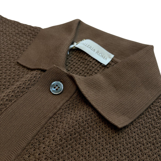 Coloniale Button Through Polo