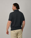 Grafite Knitted Polo