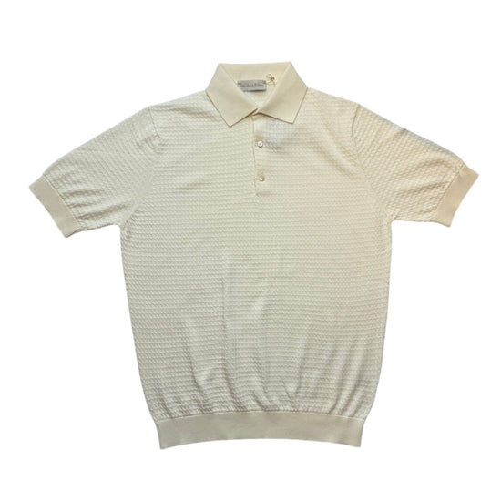 Latte Knitted Polo
