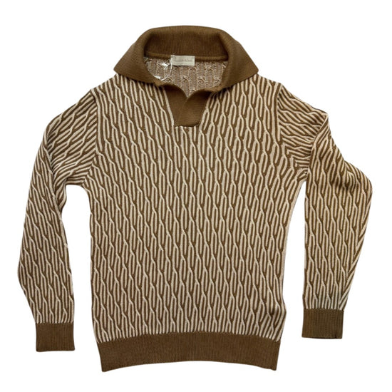 Corda Fango Knitted Skipper Polo
