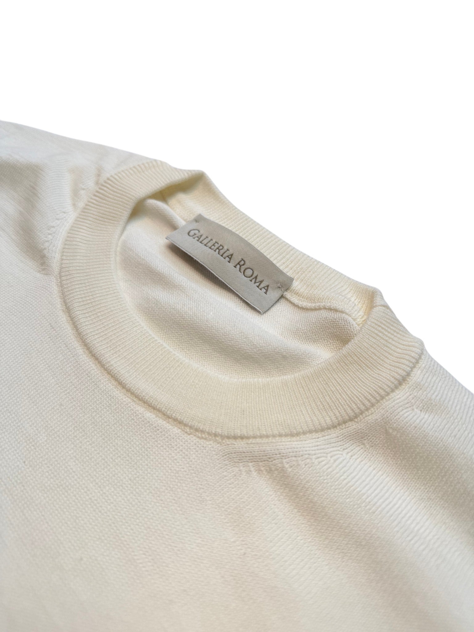 Latte Knitted T-shirt