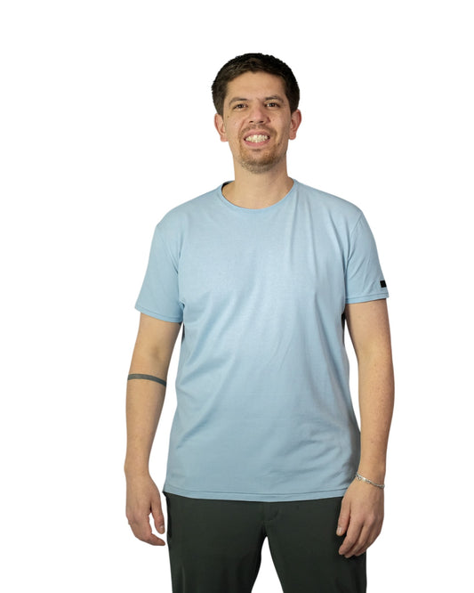 Light Blue Doticon T-shirt