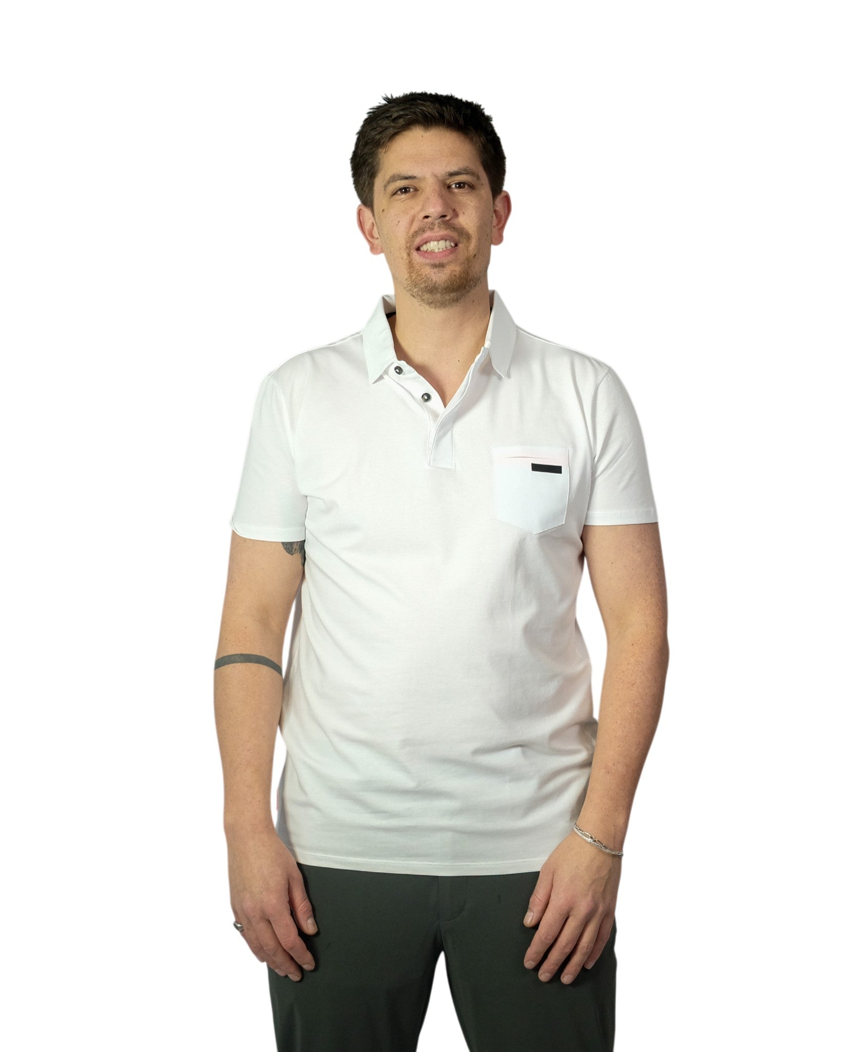 White Revo Polo