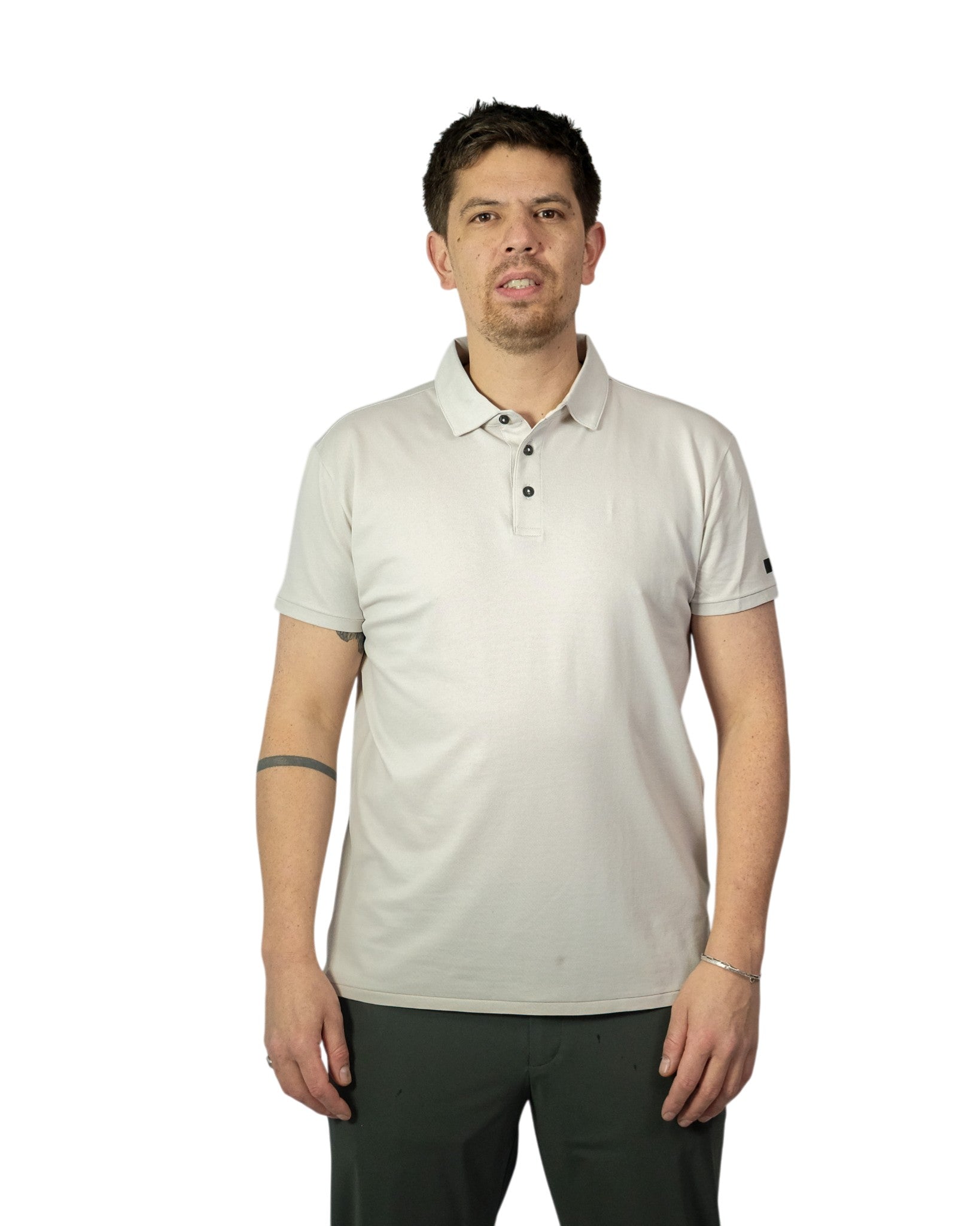 White Doticon Polo