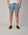 Malibu Tencel Frost Blue Drawstring Shorts