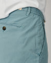 Malibu Tencel Frost Blue Drawstring Shorts